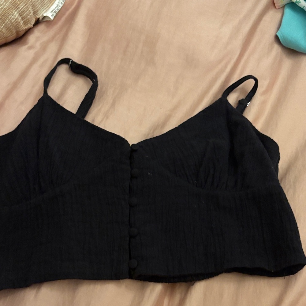 Forever 21 Black Camisole Top